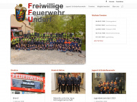 ff-undorf.de Webseite Vorschau