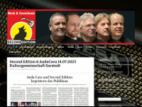 second-edition.com Webseite Vorschau