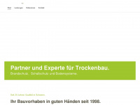 werner-trockenbau.com Webseite Vorschau