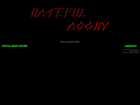hatefulagony.de Webseite Vorschau