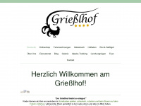 griesslhof.de Webseite Vorschau