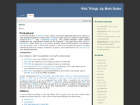 markbaker.ca Webseite Vorschau