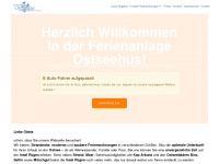 ostseehus.de Webseite Vorschau
