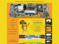 magdeburg-urlaub.de Webseite Vorschau
