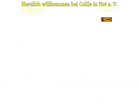 collie-in-not-tierschutz.de Webseite Vorschau
