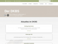 dkbs.de Webseite Vorschau