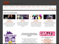 tollhaus.de Webseite Vorschau