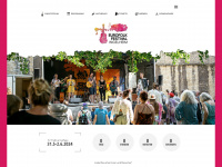 eurofolkfestival.de Webseite Vorschau