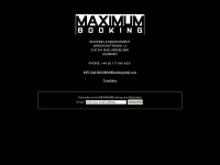 maximumbooking.com Webseite Vorschau