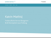 katrin-mathis.de Webseite Vorschau