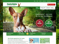 canisalpha.de Webseite Vorschau