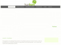 kunkom21.de Webseite Vorschau