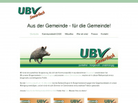 ubv-sauerlach.de Webseite Vorschau