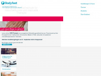 bodyfeet.ch Webseite Vorschau
