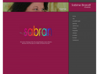 sabran.de Webseite Vorschau
