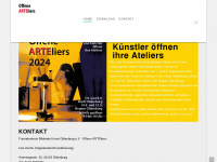 offene-arteliers.de Webseite Vorschau