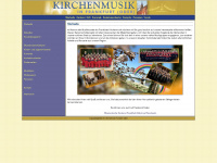 kirchenmusik-ffo.de Webseite Vorschau