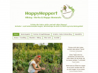 happyheppert.com Webseite Vorschau