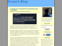 dossy.org Webseite Vorschau
