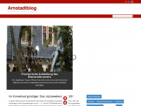 arnstadtblog.de Webseite Vorschau
