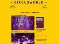circusworld.de Webseite Vorschau