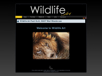 wildlife-art-rudi-kohl.de Webseite Vorschau