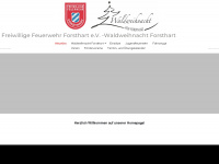 ffw-forsthart.de Webseite Vorschau