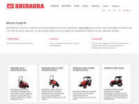 shibaura.nl Webseite Vorschau