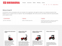 shibaura.com Webseite Vorschau