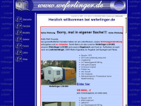 weferlinger.de Webseite Vorschau