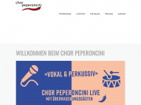 peperoncini.org Webseite Vorschau