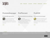 isys-informatik.ch Webseite Vorschau
