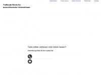 texter.ch Webseite Vorschau