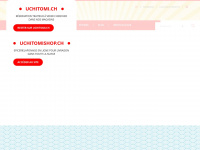 uchitomi.ch Webseite Vorschau