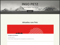 ingopetz.com Webseite Vorschau