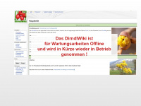 dirndlwiki.at Webseite Vorschau