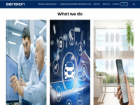 dension.com Webseite Vorschau