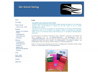 grenzverlag.at Webseite Vorschau