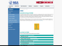 sigmaa.maa.org Webseite Vorschau