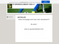 sv-grosskoellnbach.de.tl Webseite Vorschau