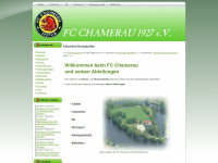 fc-chamerau.de Webseite Vorschau