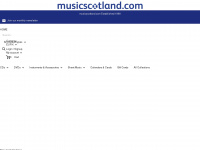 musicscotland.com Webseite Vorschau