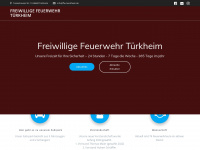 ffw-tuerkheim.de Webseite Vorschau