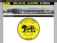 black-lions-unna.de Webseite Vorschau