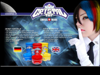 crystaltop.ch Webseite Vorschau