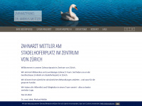 mettler-dent.ch Webseite Vorschau