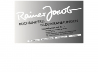 rainer-jacob-buch-rahmen.de Webseite Vorschau