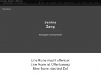janina-zang.de Webseite Vorschau
