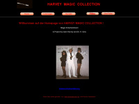 harvey-magic.de Webseite Vorschau