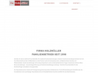 firma-holzmueller.de Webseite Vorschau